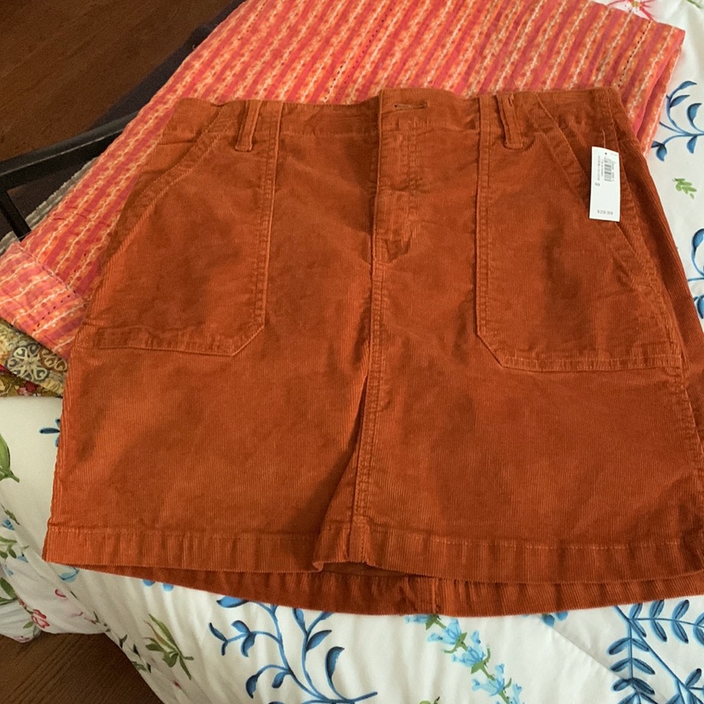 Corduroy skirt from old navy!